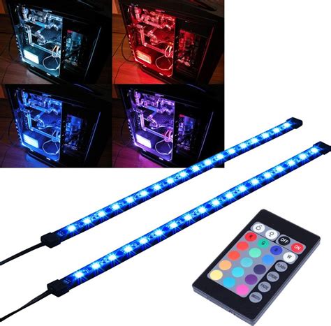 Ds Rgb Led Strip Computer Lighting Via Magnet With