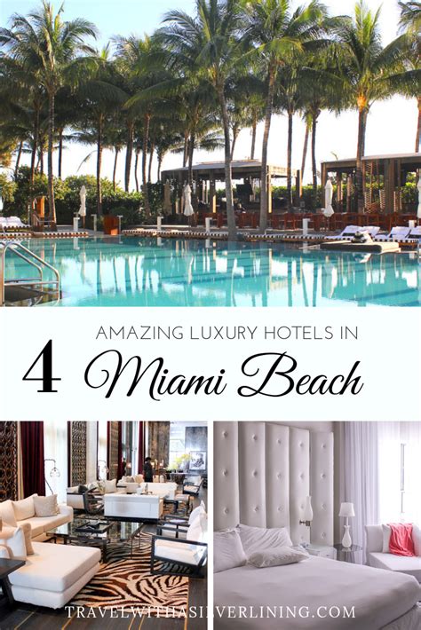 Top 4 Luxuruy Boutique Hotels Miami Beach Travel With A Silver Lining