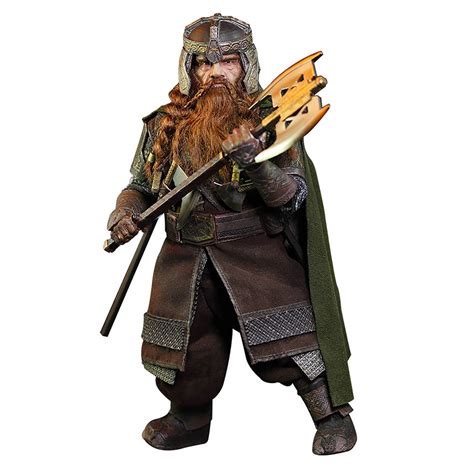 Asmus Toys Lord Of The Rings 12 Inch Action Gimli Merchandise Zavvi Uk