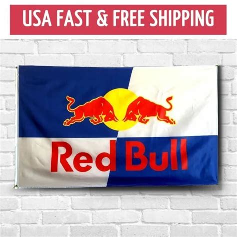 Red Bull Energy 3x5 Ft Flag Racing Team Banner F1 Formula Ktm