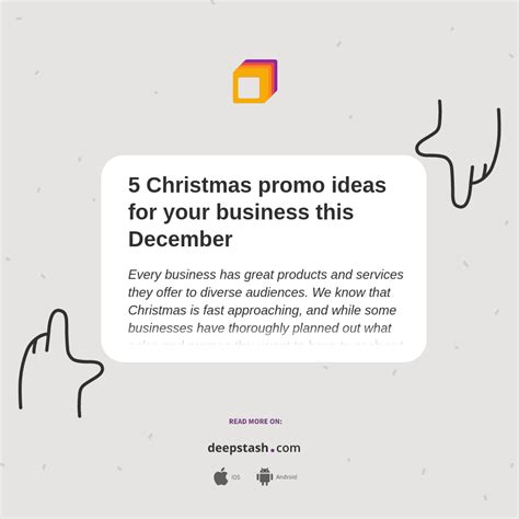 5 Christmas Promo Ideas For Your Business This December Deepstash