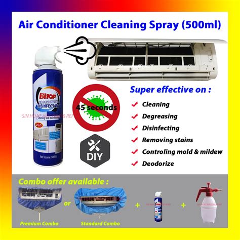 Ready Stock Air Cond Cleaner Air Conditioner Coil Cleaner Aircond