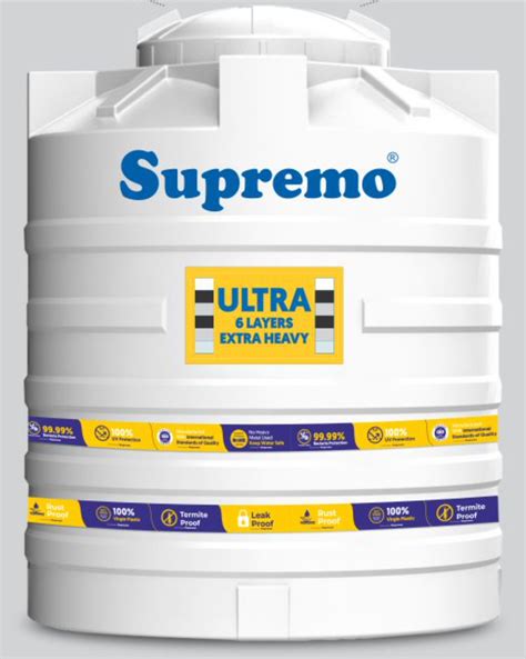 Supremo Extra Heavy Water Storage Tank At Rs 690litre In Indore Id