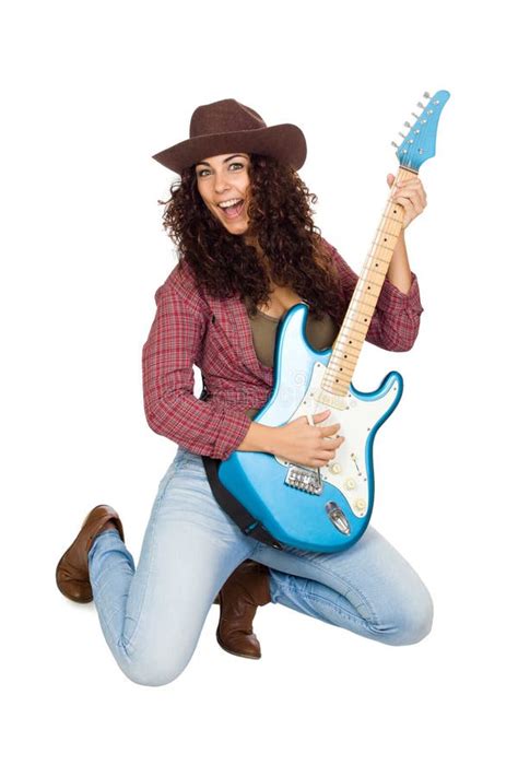 160 Woman Playing Electric Guitar Free Stock Photos Stockfreeimages