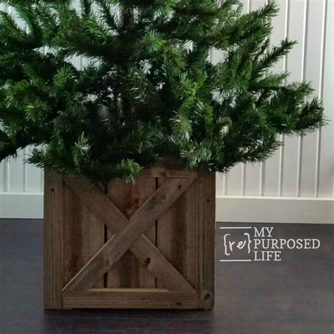 The sooner we use it, the higher its nutrients and the greater the benefit to your skin. Christmas Tree Stand Box | Folds Flat for Storage - My Repurposed Life®