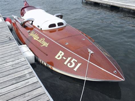 Vintage Speed Record Boats Boat Runabout Boat