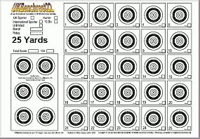 From silhouettes and zombies, to classic hunting targets, we feature all the printable targets you'll ever. Free downloadable targets for 6mm BR Norma and 6BR ...