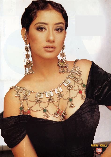 Rare And Hot Indian Actress Collection Manisha Koirala Rare Scan