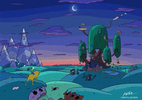 Artstation The Treehouse Adventure Time