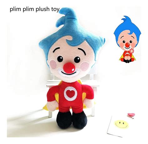 Muñeca De Peluche Clown Toy Plim Plim Heart Hero 20 Cm Cuotas Sin