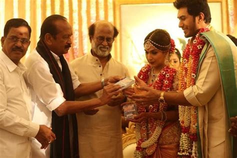 Soundarya Vishagan Vanangamudi Wedding Rajinikanths Daughter Gets