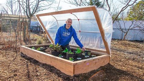 James Prigioni On Instagram How To Easily Build A Hinged Hoophouse For A Raised Bed Garden New