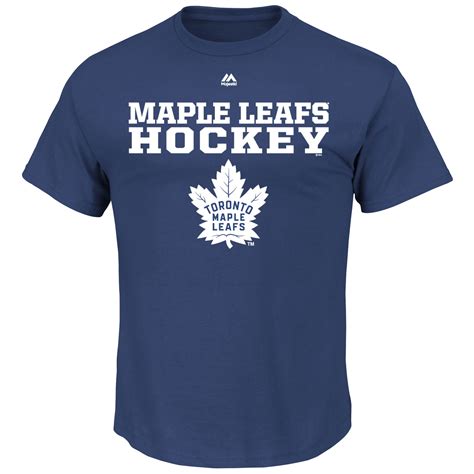 Majestic Toronto Maple Leafs Blue Feel The Pressure T Shirt