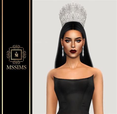 Miss Universe Thailand 2016 Crown For The Sims 4 Sims 4 Sims 4