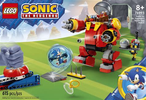 Lego Sonic The Hedgehog Sonic Vs Dr Eggmans Death Egg Robot 76993