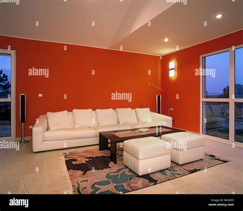 Modern Sitting Room Stock Photo Alamy
