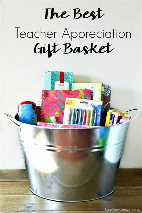 Best Teacher Appreciation Gift Basket
