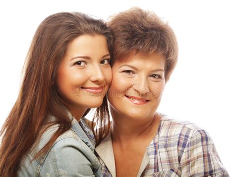 Happy Mature Mother Ang Adult Daughter Stock Image Image Of Girl My