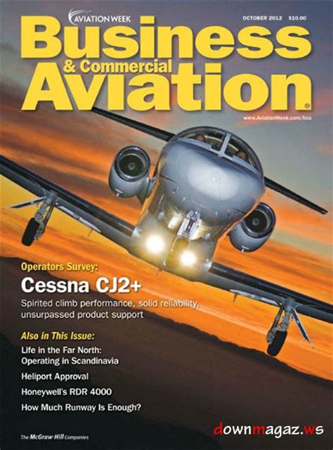 Business And Commercial Aviation Magazine October 2012