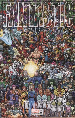 Fantastic Four 8 Scott Koblish Wraparound Connecting 700 Characters