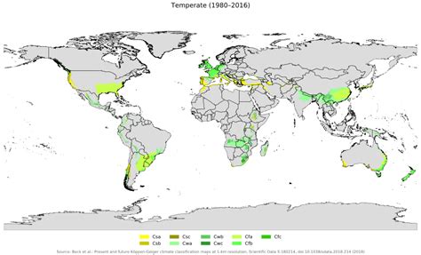 Temperate Climate Wikiwand