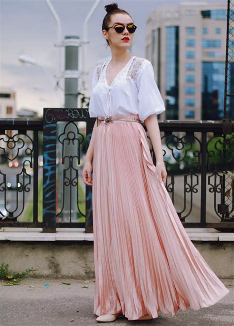 What Kind Of Tops To Wear With Long Skirts Learn How To Style Long
