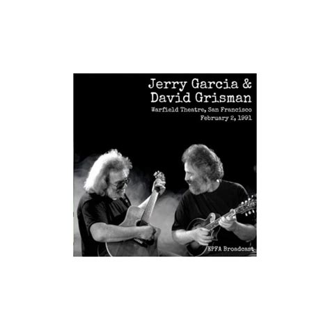 Garcia Jerry And David Grisman Warfield 1991 Cd