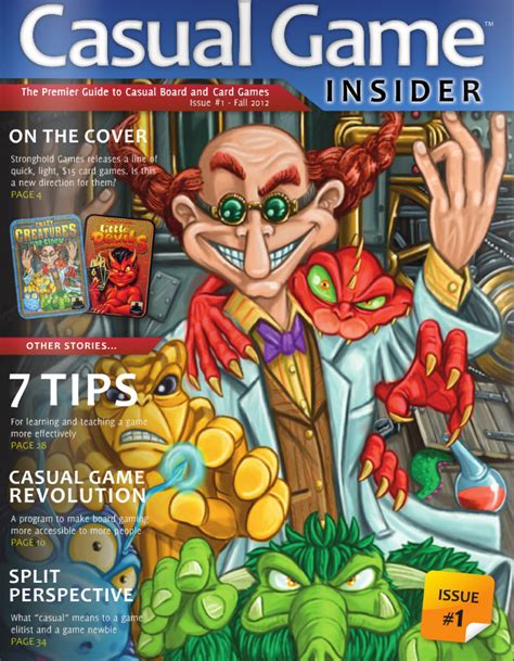 Casual Game Insider Issue 1 In Print The Gaming Gang