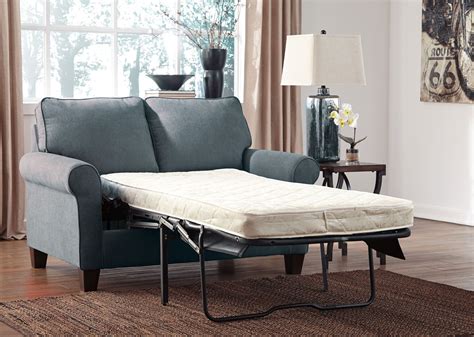 Zeth Denim Twin Sofa Sleeper From Ashley 2710137 Coleman Furniture