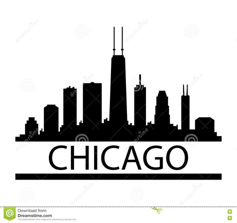 Free Clip Art Chicago Skyline Clipart Collection