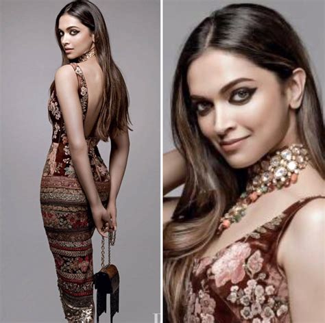 Hotness Deepika Padukone Flaunts Her Perfect Body In A Bodycon Dress For Elle Bollywood News