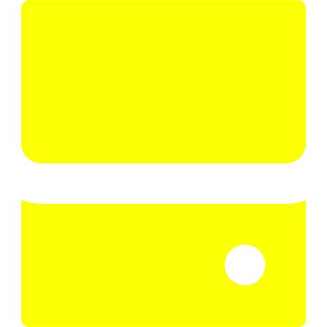 Yellow Hard Drive Icon Free Yellow Computer Hardware Icons