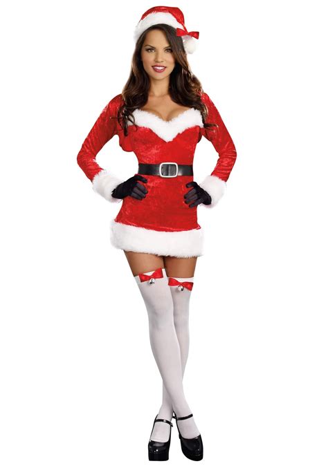 Women Santa Costumes Also Are Available In The Style Of A Skater Dress