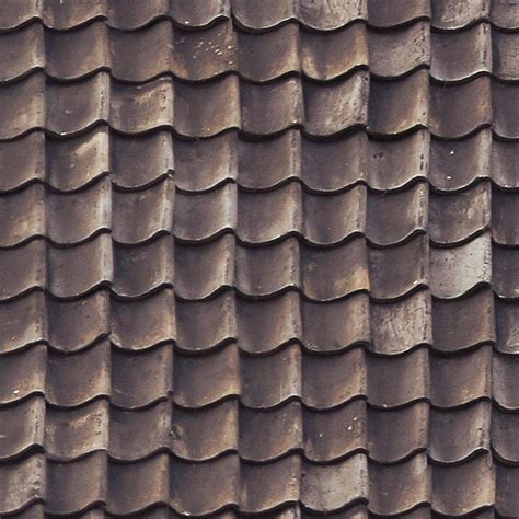 Old Clay Roofing Texture Seamless 03416