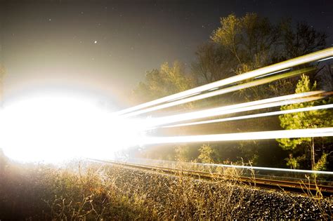 Took A Long Exposure Shot Of A Train Passing By Long Exposure Exposure Train