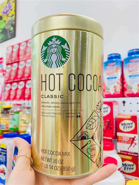Bột Cacao Hot Cocoa Classic Starbucks Mỹ 850g