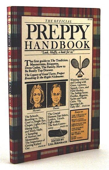 The Official Preppy Handbook Preppy Handbook Vintage Preppy Preppy