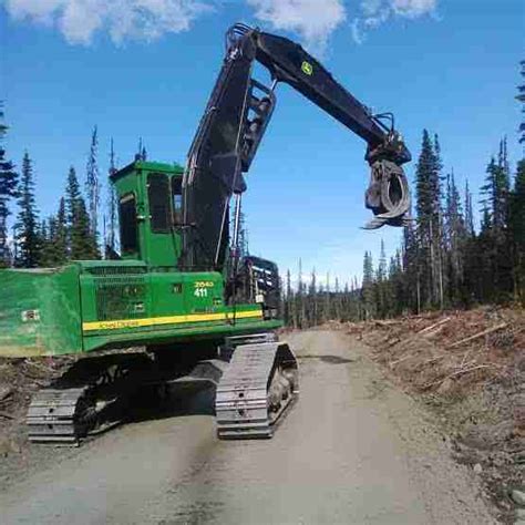 John Deere 2154D Log Loader Minnesota Forestry Equipment Sales