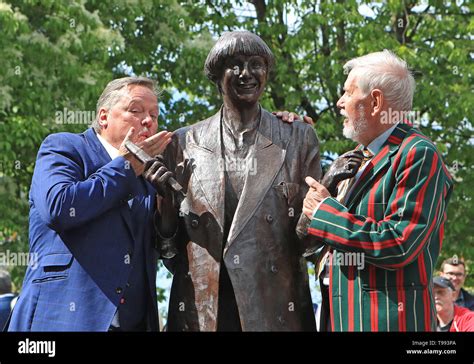 A Life Size Bronze Statue Of The Late Comedian Writer And Actor