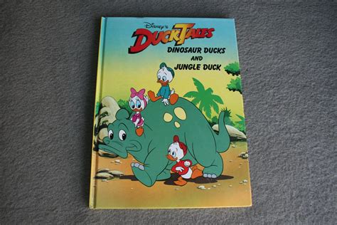 Disneys Duck Tales Dinosaur Ducks And Jungle Duck As New Hardcover