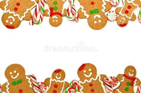 Gingerbread Men Stock Image Image Of Gingerbread Happy 34588227