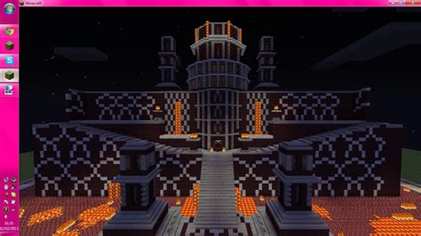 The Devils Lair Evil Fortress Minecraft Map