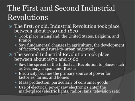 Ppt The Industrial Revolution Powerpoint Presentation Id408197