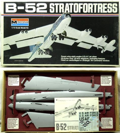 Monogram 172 Boeing B 52d Stratofortress 8292