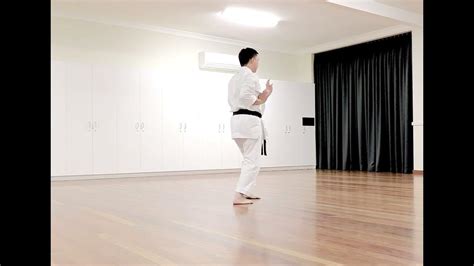 Shisochin Kata Goju Ryu Karate By Sensei Davy Wijaya Youtube