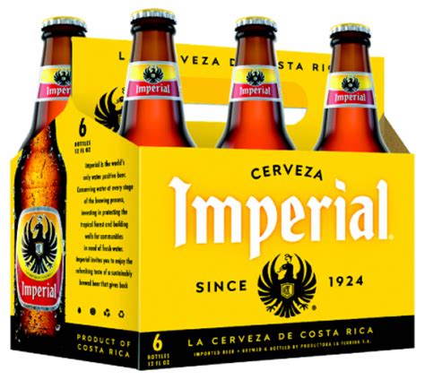 Imperial Cerveza Beer 6 Bottles 12 Fl Oz Harris Teeter