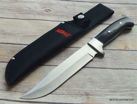 12 Inch Mtech Full Tang Fixed Blade Hunting Survival Knife With Nylon
