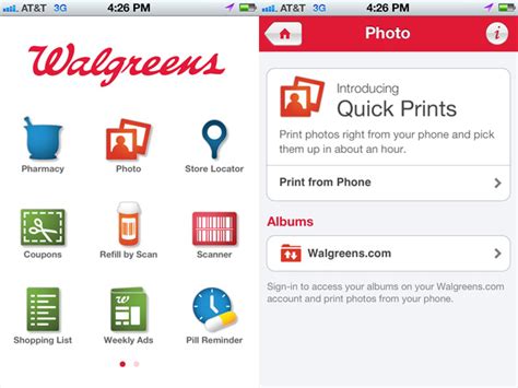 The walgreens app is free to download, but specified rates from your wireless provider and other fees as noted in your walgreens account agreement(s) still apply. Hands-on: nearly instant photofinishing direct from your ...