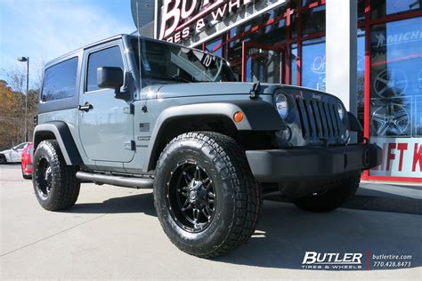 Jeep Wrangler With 17in Fuel Hostage Wheels Exclusively From Butler