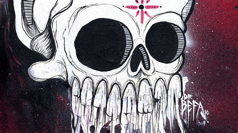 Cool Skull Backgrounds Wallpapersafari